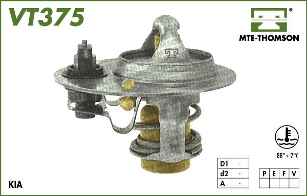 MTE-Thomson VT375.88 - Termostats, Dzesēšanas šķidrums ps1.lv