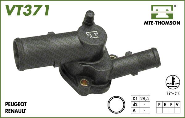 MTE-Thomson VT371.89 - Termostats, Dzesēšanas šķidrums ps1.lv