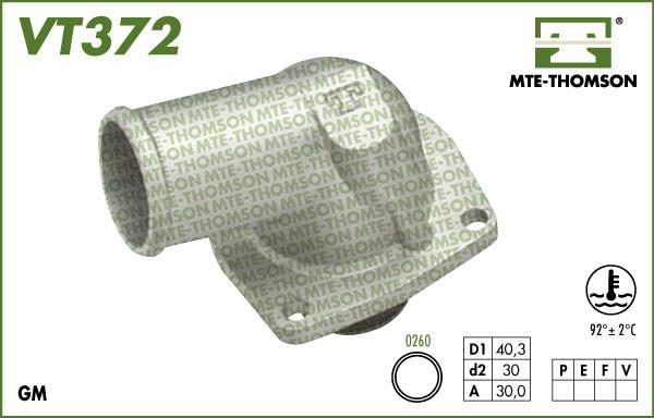 MTE-Thomson VT372.92 - Termostats, Dzesēšanas šķidrums ps1.lv