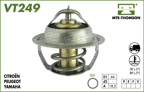 MTE-Thomson VT249.84 - Termostats, Dzesēšanas šķidrums ps1.lv