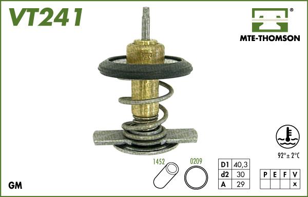 MTE-Thomson VT241.92 - Termostats, Dzesēšanas šķidrums ps1.lv