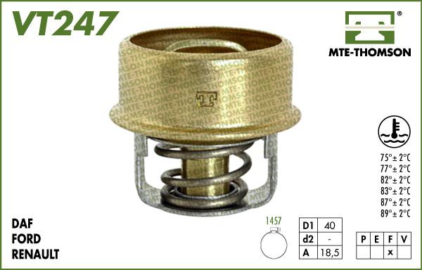 MTE-Thomson VT247.82 - Termostats, Dzesēšanas šķidrums ps1.lv