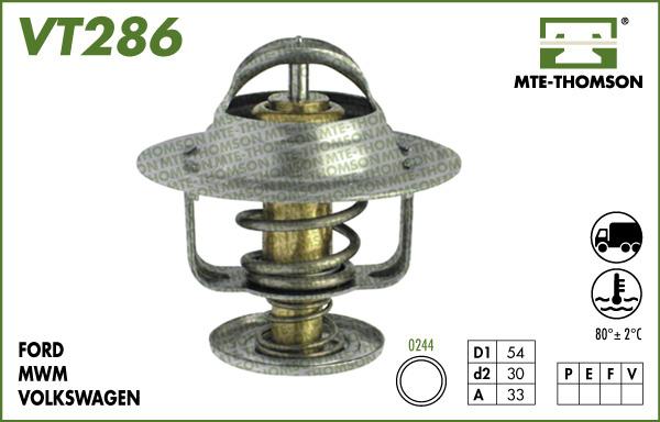 MTE-Thomson VT286.82 - Termostats, Dzesēšanas šķidrums ps1.lv