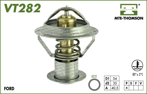 MTE-Thomson VT282.87 - Termostats, Dzesēšanas šķidrums ps1.lv