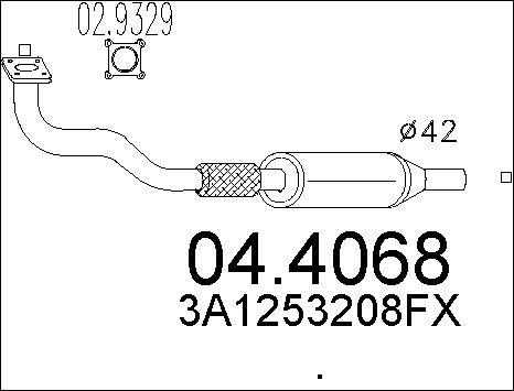 MTS 04.4068 - Katalizators ps1.lv