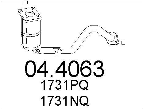 MTS 04.4063 - Katalizators ps1.lv