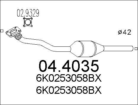 MTS 04.4035 - Katalizators ps1.lv