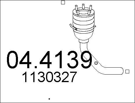 MTS 04.4139 - Katalizators ps1.lv