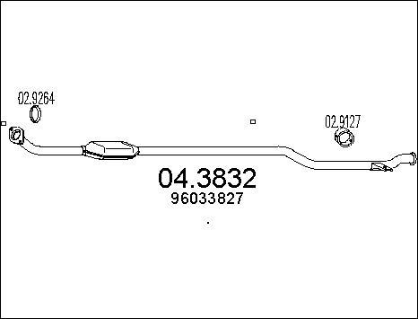 MTS 04.3832 - Katalizators ps1.lv