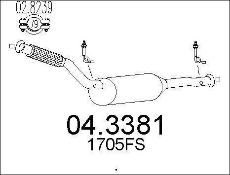 MTS 04.3381 - Katalizators ps1.lv