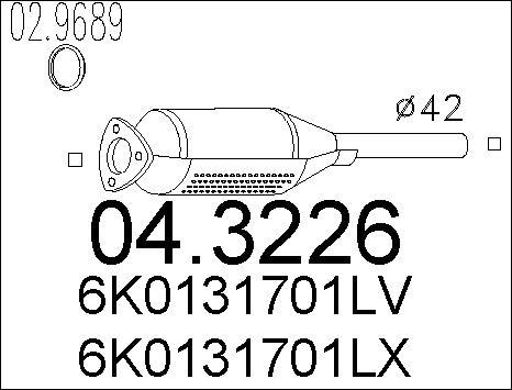 MTS 04.3226 - Katalizators ps1.lv