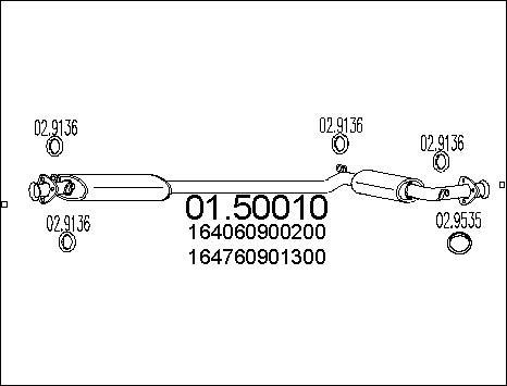 MTS 01.50010 - Vidējais izpl. gāzu trokšņa slāpētājs ps1.lv