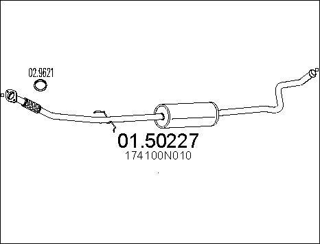 MTS 01.50227 - Vidējais izpl. gāzu trokšņa slāpētājs ps1.lv