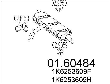 MTS 01.60484 - Izplūdes gāzu trokšņa slāpētājs (pēdējais) ps1.lv