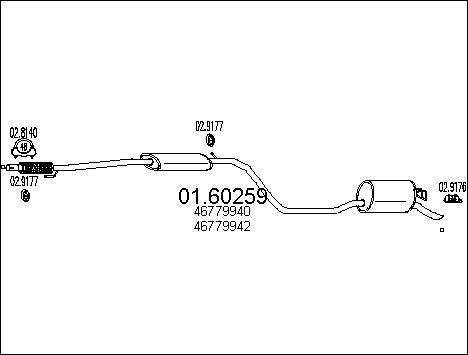 MTS 01.60259 - Izplūdes gāzu trokšņa slāpētājs (pēdējais) ps1.lv