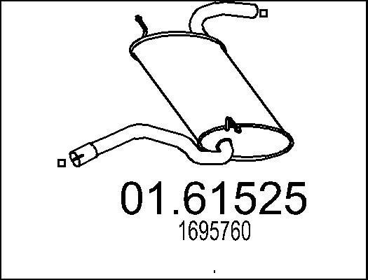 MTS 01.61525 - Izplūdes gāzu trokšņa slāpētājs (pēdējais) ps1.lv