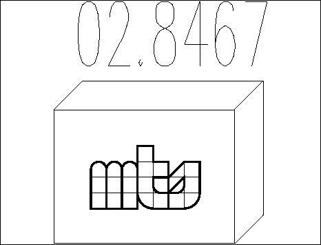 MTS 02.8467 - Montāžas komplekts, Trokšņa slāpētājs ps1.lv