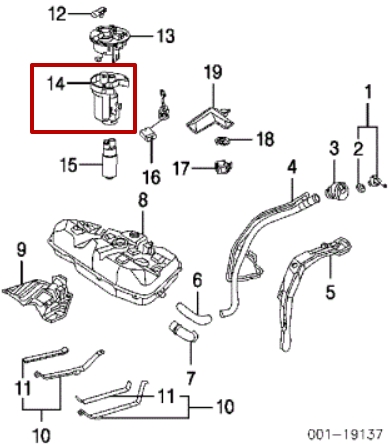 MV-Parts MV-PKF-830 - Degvielas filtrs ps1.lv