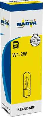 Narva 170403000 - Kvēlspuldze, Instrumentu paneļa apgaismojums ps1.lv