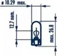 Narva 17189 - Kvēlspuldze, Pieejas signāla gaisma ps1.lv