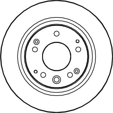 Japanparts JDI411 - Bremžu diski ps1.lv