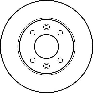 BENDIX 561257 B - Bremžu diski ps1.lv