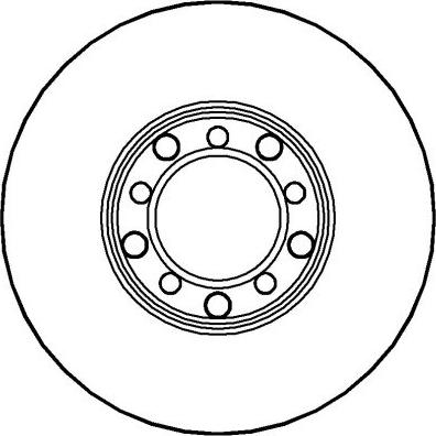 BOSCH 986478058 - Bremžu diski ps1.lv