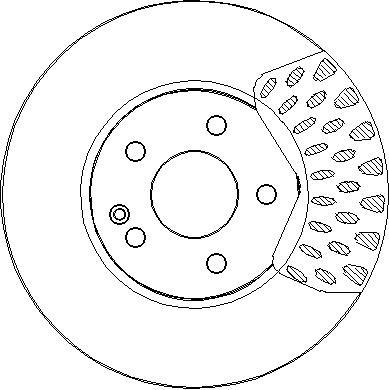 Blue Print ADU174387 - Bremžu diski ps1.lv