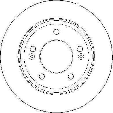 Blue Print ADG043176 - Bremžu diski ps1.lv