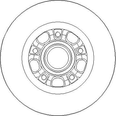 Blue Print ADR164321 - Bremžu diski ps1.lv