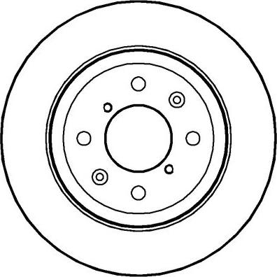 Japanparts JDI817 - Bremžu diski ps1.lv