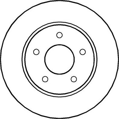 BETTAPARTS BD717S - Bremžu diski ps1.lv