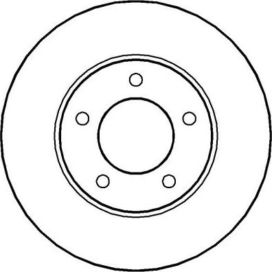 BOSCH 986478691 - Bremžu diski ps1.lv