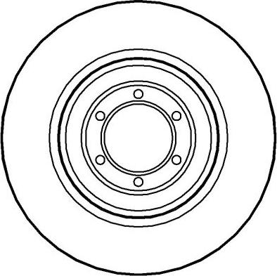 NATIONAL NBD288 - Bremžu diski ps1.lv