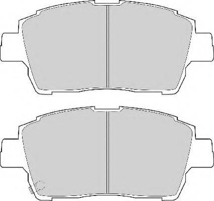 Unipart GBP1408AF - Bremžu uzliku kompl., Disku bremzes ps1.lv