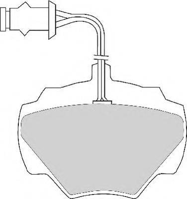 Roulunds Rubber 460087 - Bremžu uzliku kompl., Disku bremzes ps1.lv