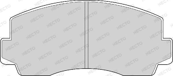 Necto FD881A - Bremžu uzliku kompl., Disku bremzes ps1.lv