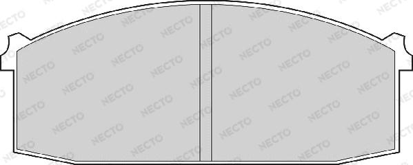 Necto FD838A - Bremžu uzliku kompl., Disku bremzes ps1.lv