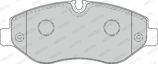 Necto FD7581V - Bremžu uzliku kompl., Disku bremzes ps1.lv