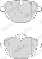 Necto FD7521A - Bremžu uzliku kompl., Disku bremzes ps1.lv