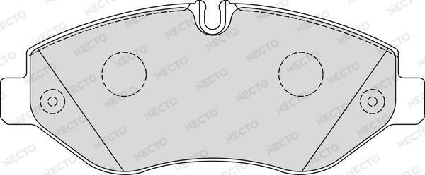 Necto FD7328V - Bremžu uzliku kompl., Disku bremzes ps1.lv