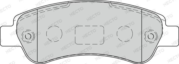 Necto FD7270V - Bremžu uzliku kompl., Disku bremzes ps1.lv