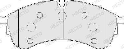 Necto FD7784V - Bremžu uzliku kompl., Disku bremzes ps1.lv