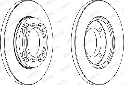 Necto WN990 - Bremžu diski ps1.lv