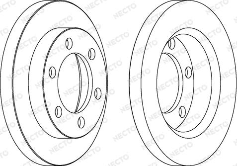Necto WN940 - Bremžu diski ps1.lv