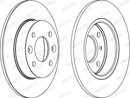 Necto WN405 - Bremžu diski ps1.lv