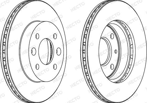 Necto WN435 - Bremžu diski ps1.lv
