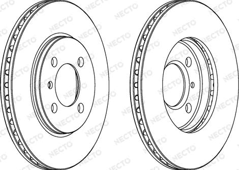 Necto WN433 - Bremžu diski ps1.lv