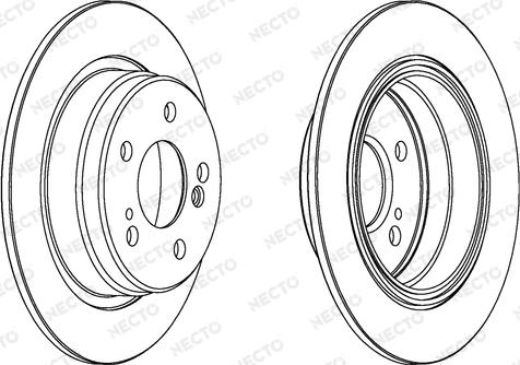 Necto WN590 - Bremžu diski ps1.lv