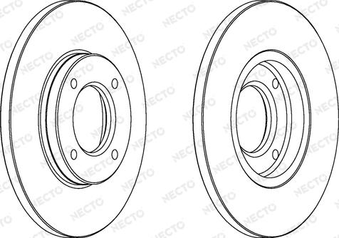Necto WN580 - Bremžu diski ps1.lv